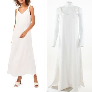 Vince Camuto Jacquard Maxi Dress New Ivory